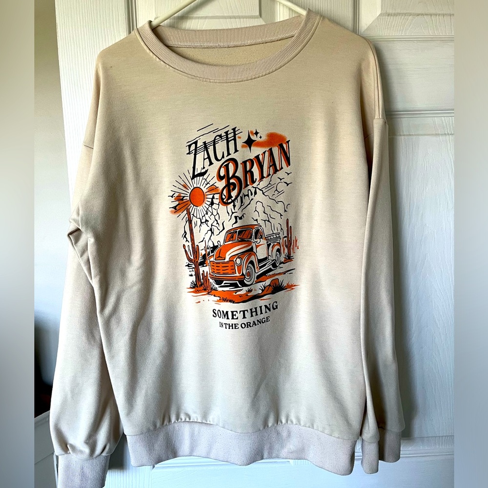 Zach Bryan 100 % cotton sweatshirt